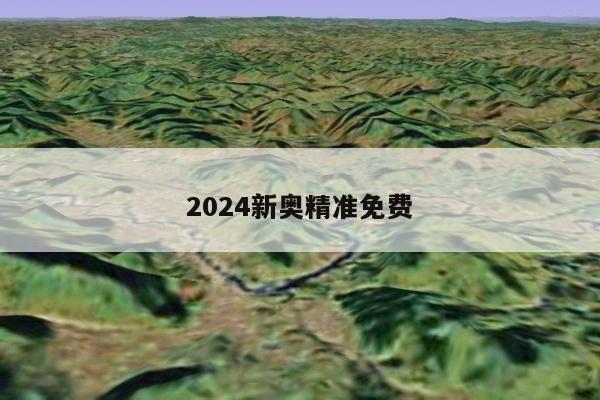 2024新奥精准免费